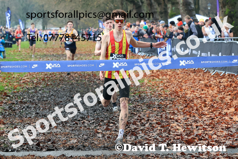 Mens Under-17s and Under-20s 2025 Liverpool Cross Challenge, Sefton Park, Saturday, November 22th. Photo: David T. Hewitson/Sports for All Pics